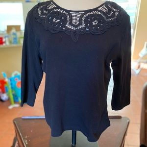 Jason Maxwell ladies Black sweater top